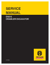 New Holland EH215 Crawler Excavators (North American Edition) Service Manual (6-75780NA)