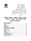 New Holland TN55D, TN55S, TN65D, TN65S, TN70D, TN70S, TN75D and TN75S Tractors Service Manual (6035435101)