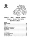 New Holland TN60DA, TN60SA, TN70DA, TN70SA, TN75DA and TN75SA Tractors Service Manual (6035443100)