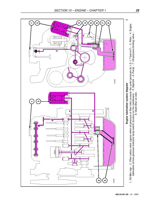 New Holland TN60DA, TN60SA, TN70DA, TN70SA, TN75DA and TN75SA Tractors Service Manual (6035443100)