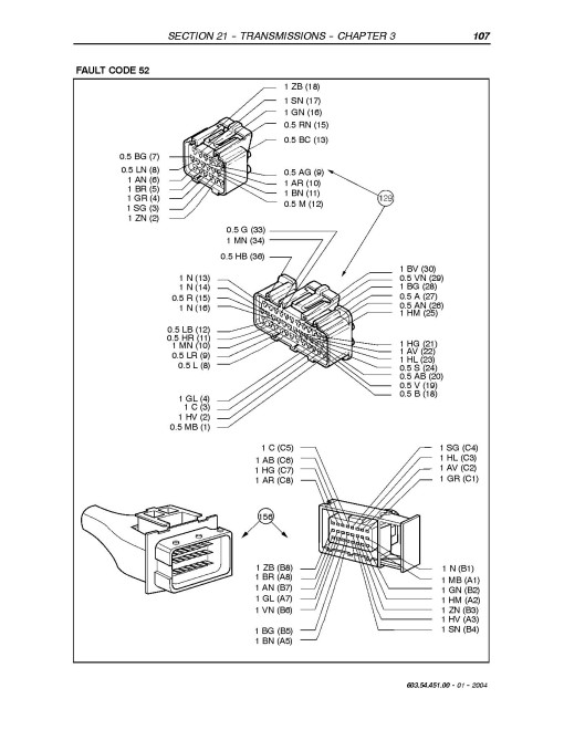 New Holland TN75FA, TN85FA and TN95FA Tractors Service Manual (6035445100)