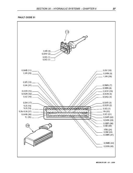 New Holland TL100A, TL70A, TL80A and TL90A Tractors Service Manual (6035451100)
