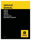 New Holland LB110.B, LB115.B 4WS, LB75.B, LB90.B and LB95.B Backhoe Loaders Service Manual (6036702103)