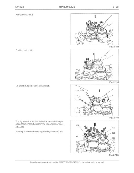 New Holland LW190.B Wheeled Loaders Service Manual (6036705100) New Holland LW190.B Wheeled Loaders Service Manual (6036705100)