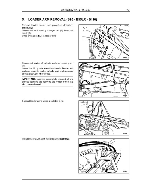 New Holland B110, B115, B95, B95LR and B95TC Backhoe Loaders Service Manual (60367230NA) New Holland B110, B115, B95, B95LR and B95TC Backhoe Loaders Service Manual (60367230NA)