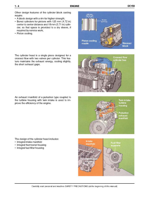 New Holland DC150 Crawler Dozers Service Manual (60402262)