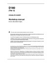 New Holland D180 Tier 2 Crawler Dozers Workshop Manual (6040239001)