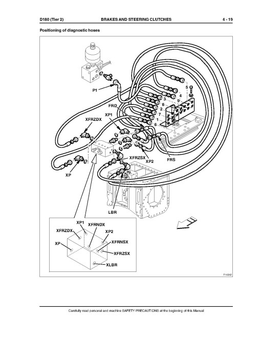 New Holland D180 Tier 2 Crawler Dozers Workshop Manual (6040239001)