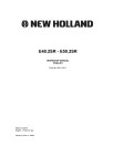 New Holland E40.2SR and E50.2SR Compact Excavators Workshop Manual (60413411)
