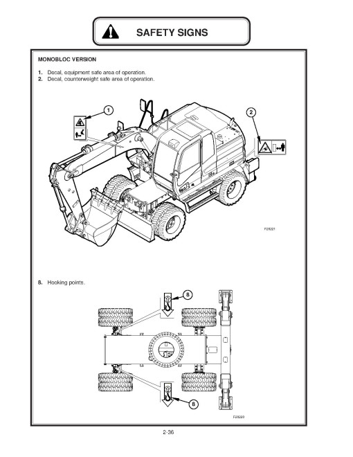 New Holland MH Plus C and MH4.6 Wheeled Excavators Workshop Manual (60413482)