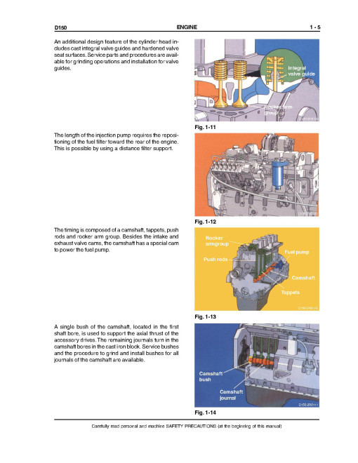 New Holland D150 Tier 2 Crawler Dozers Workshop Manual (60413517)