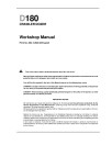 New Holland D180 Crawler Dozers Workshop Manual (60413522)