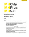New Holland MH 5.6, MH City and MH Plus Wheeled Excavators Workshop Manual (60413557)