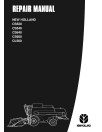 New Holland CL560, CS520, CS540, CS640 and CS660 Combines Repair Manual (6043401100)