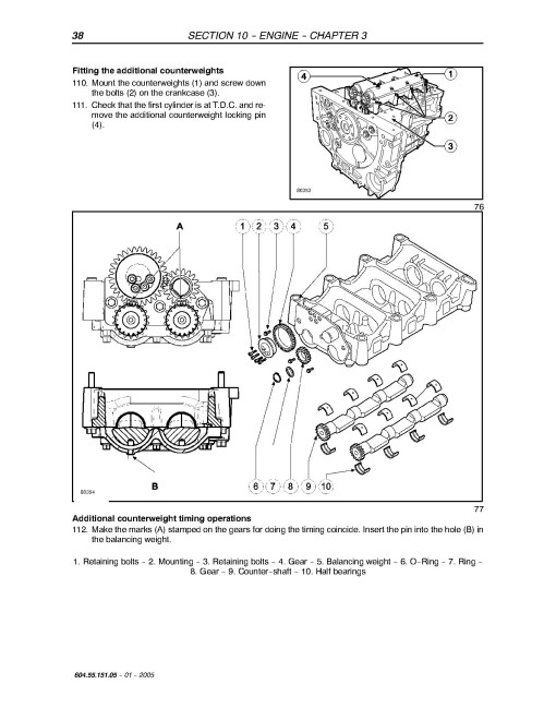 New Holland TS100A, TS110A, TS115A, TS125A, TS130A and TS135A Tractors Service Manual (6045515107)