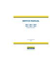 New Holland SB36, SB56, SB58, SB60, SB62 and SB64 Grape Harvesters Service Manual (6048223100)