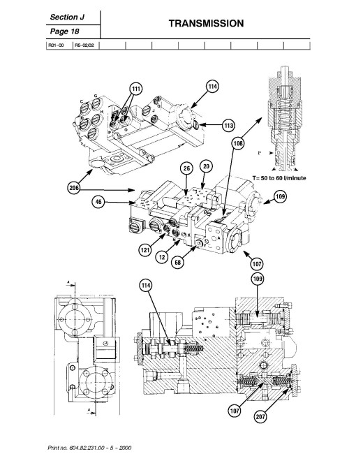 New Holland SB36, SB56, SB58, SB60, SB62 and SB64 Grape Harvesters Service Manual (6048223100)