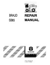 New Holland SB65 Grape Harvesters Repair Manual (6048228100)