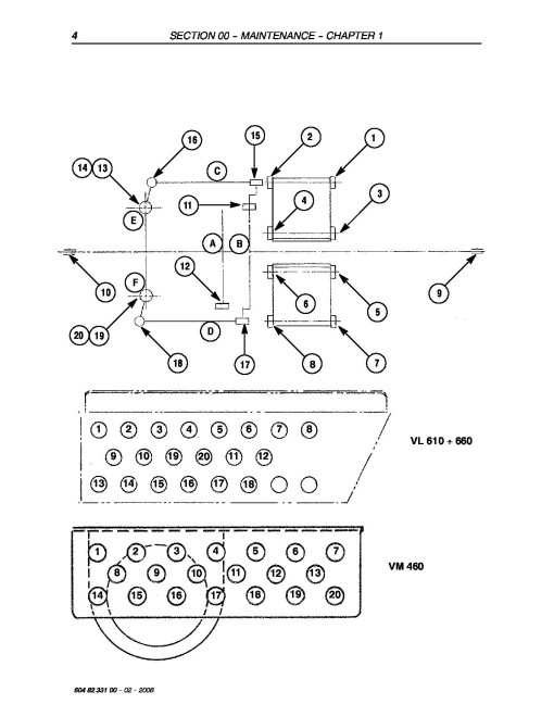New Holland VL570, VL600, VL610, VL620, VL630, VL640, VL660, VM370, VM460 and VN300 Grape Harvesters Service Manual (6048233100) New Holland VL570, VL600, VL610, VL620, VL630, VL640, VL660, VM370, VM460 and VN300 Grape Harvesters Service Manual (6048233100)