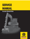 New Holland EW160 (SN from 591502) Wheeled Excavators Service Manual (73179372)