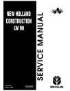 New Holland LW90 Wheeled Loaders Service Manual (75131004)
