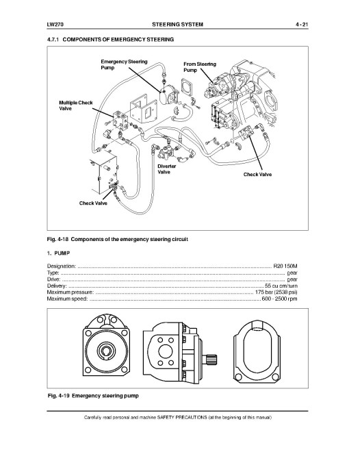 New Holland LW270 Wheeled Loaders Service Manual (75131020) New Holland LW270 Wheeled Loaders Service Manual (75131020)