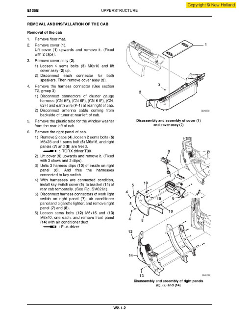 New Holland E135B Crawler Excavators Workshop Manual (84136002) New Holland E135B Crawler Excavators Workshop Manual (84136002)