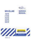 New Holland 18HB, 21HB, 25HB, 30HB and 36HB Draper Headers Service Manual (84157369)