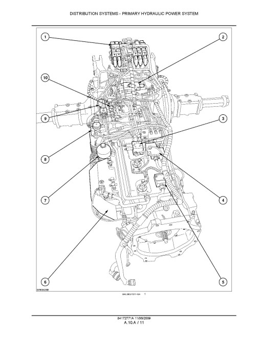 New Holland AutoCommand T7030, T7040, T7050, T7060 and T7070 Tractors with CVT Service Manual (84172771)