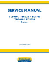 New Holland TD5010, TD5020, TD5030, TD5040 and TD5050 Tractors Service Manual (84176561B)