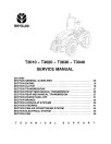 New Holland T3010, T3020, T3030 and T3040 Tractors Service Manual (84183229B)