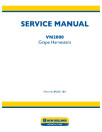 New Holland VN2080 Grape Harvesters Service Manual (84205118A)