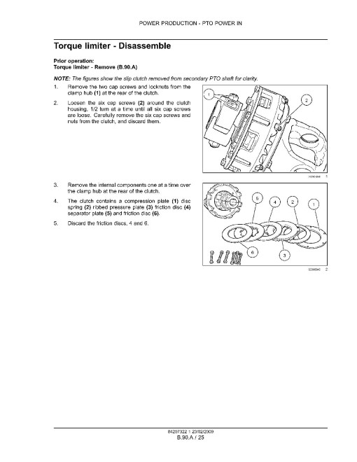 New Holland H6830 Rotary Disk Mowers Service Manual (84207322) New Holland H6830 Rotary Disk Mowers Service Manual (84207322)
