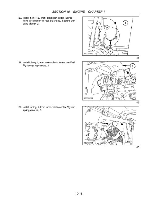 New Holland H8060 and H8080 Self-Propelled Windrowers Repair Manual (84211407)
