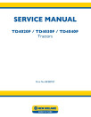 New Holland TD4020F, TD4030F and TD4040F Tractors Service Manual (84285927)