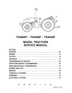 New Holland TD4020F, TD4030F and TD4040F Tractors Service Manual (84285927)