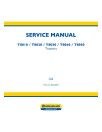 New Holland T8010, T8020, T8030, T8040 and T8050 (SN: Z8Rx06001-) Tractors Service Manual (84318454)