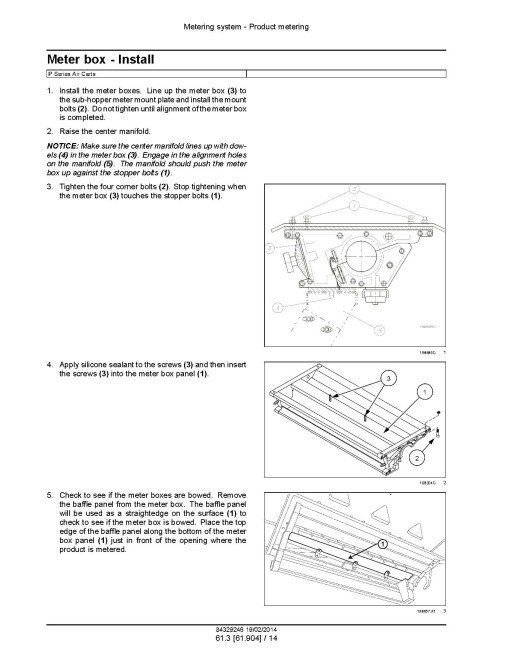 New Holland P1030, P1040, P1050 and P1060 Air Carts Service Manual (84329246) New Holland P1030, P1040, P1050 and P1060 Air Carts Service Manual (84329246)