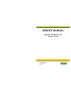 New Holland Boomer 30 and 35 Compact Tractors Service Manual (84373326)