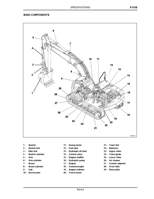 New Holland E135B Tier 3 Crawler Excavators Service Manual (84392415A) New Holland E135B Tier 3 Crawler Excavators Service Manual (84392415A)