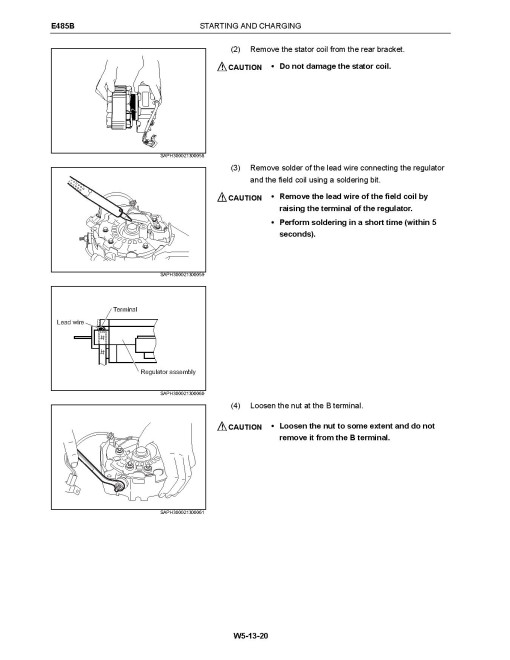 New Holland E485B Tier 3 Crawler Excavators Service Manual (84392440A) New Holland E485B Tier 3 Crawler Excavators Service Manual (84392440A)