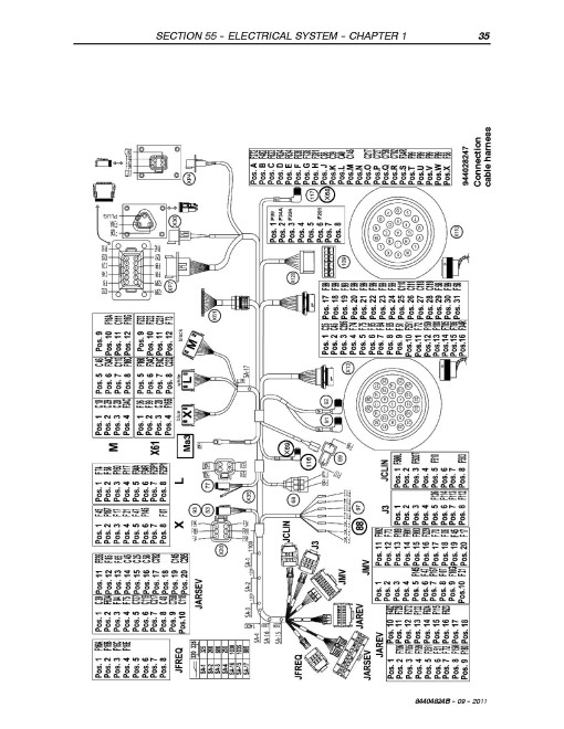 New Holland VX7090 Grape Harvesters Repair Manual (84404824B)