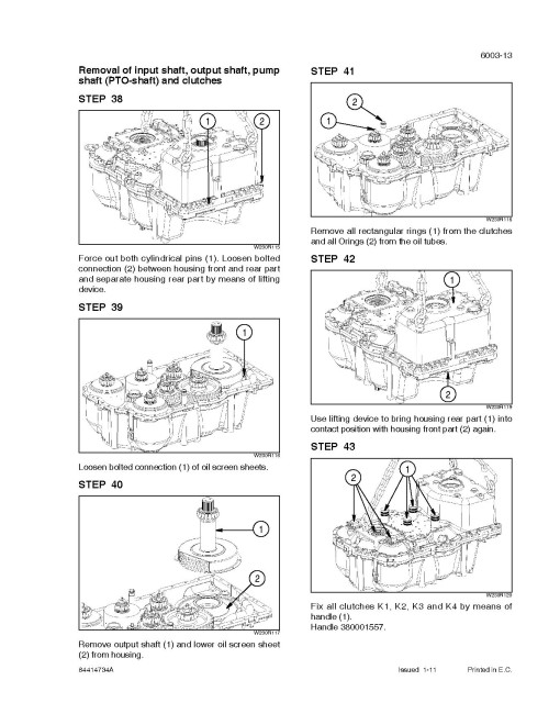 New Holland W230C Wheeled Loaders Service Manual (84414734A) New Holland W230C Wheeled Loaders Service Manual (84414734A)