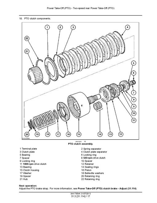 New Holland T7.240 and T7.245 Tractors (International Region, Latin America) Service Manual (84417654)