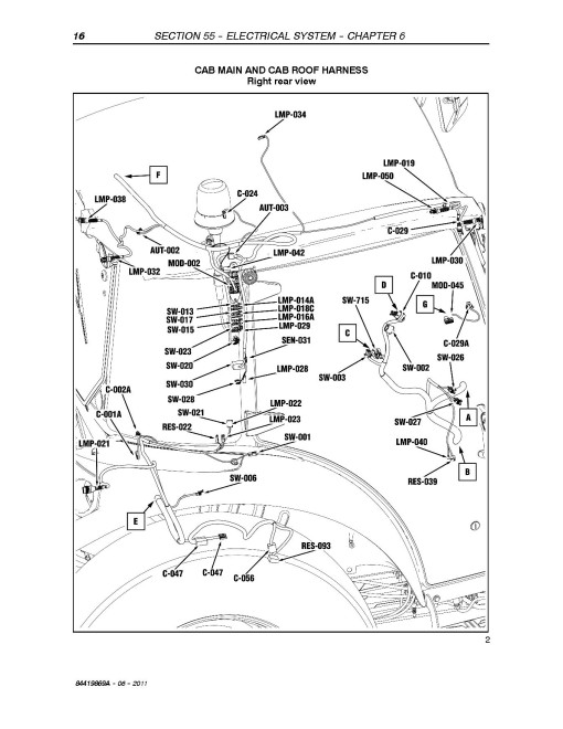 New Holland PowerStar T4.55, T4.65 and T4.75 Tractors Service Manual (84419869A)