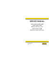 New Holland C227, C232, C238 Compact Track Loaders, L213, L215, L218, L220, L223, L225 and L230 Skid Steer Loaders Service Manual (84423865)