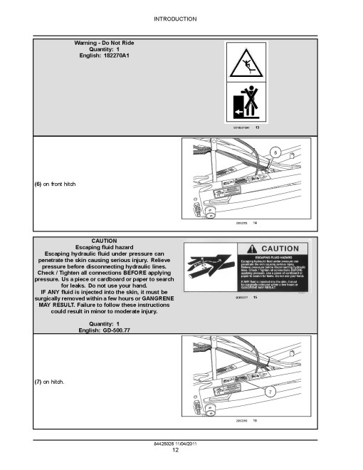 New Holland P2070 Precision Air Hoe Drills Service Manual (84425026) New Holland P2070 Precision Air Hoe Drills Service Manual (84425026)