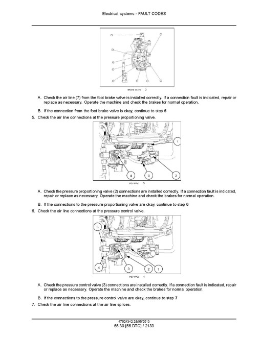 New Holland Auto Command T7.220, T7.235, T7.250, T7.260, T7.270, Power Command T7.220, T7.235, T7.250 and T7.260 Tractors (North America) Service Manual (84476222A)