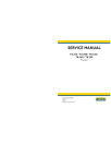 New Holland T8.275, T8.300, T8.330, T8.360 and T8.390 Tractors Service Manual (84533052)