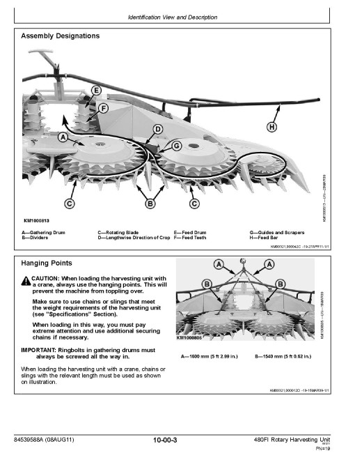 New Holland 480FI Row Independent Corn Heads Service Manual (84539588A) New Holland 480FI Row Independent Corn Heads Service Manual (84539588A)